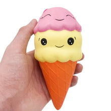 Load image into Gallery viewer, Jumbo Cheese Chocolate Biscuits Cute Squishy Slow Rising Soft Squeeze Toy Phone Strap Scented Relieve Stress Funny Kid Xmas Gift