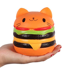 Load image into Gallery viewer, Jumbo Cheese Chocolate Biscuits Cute Squishy Slow Rising Soft Squeeze Toy Phone Strap Scented Relieve Stress Funny Kid Xmas Gift